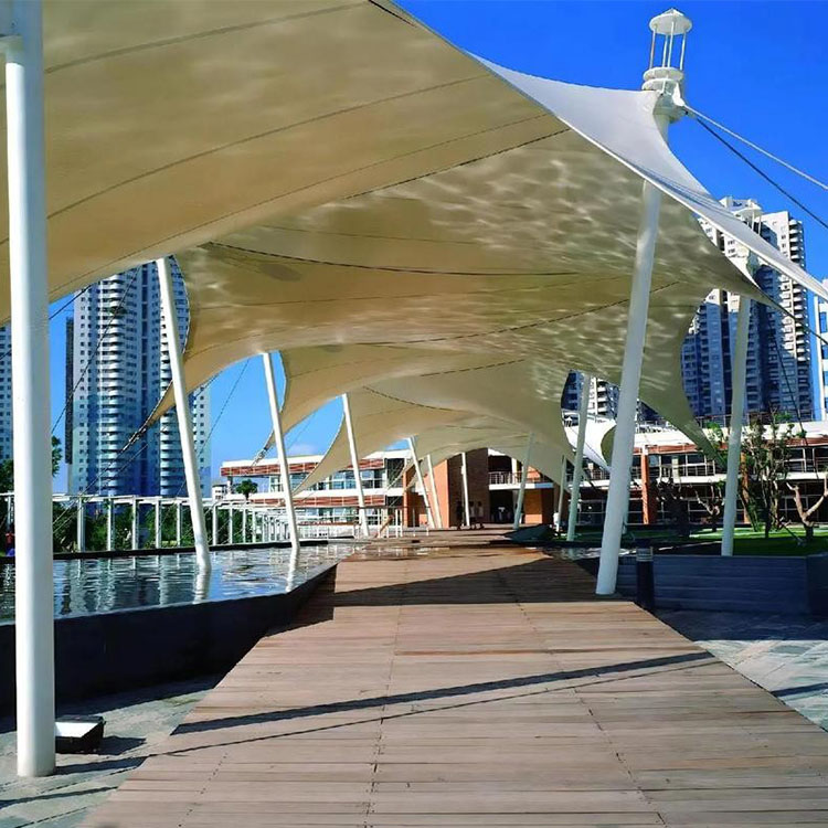 宁城县膜结构景观棚